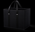 Sac à lingettes noir